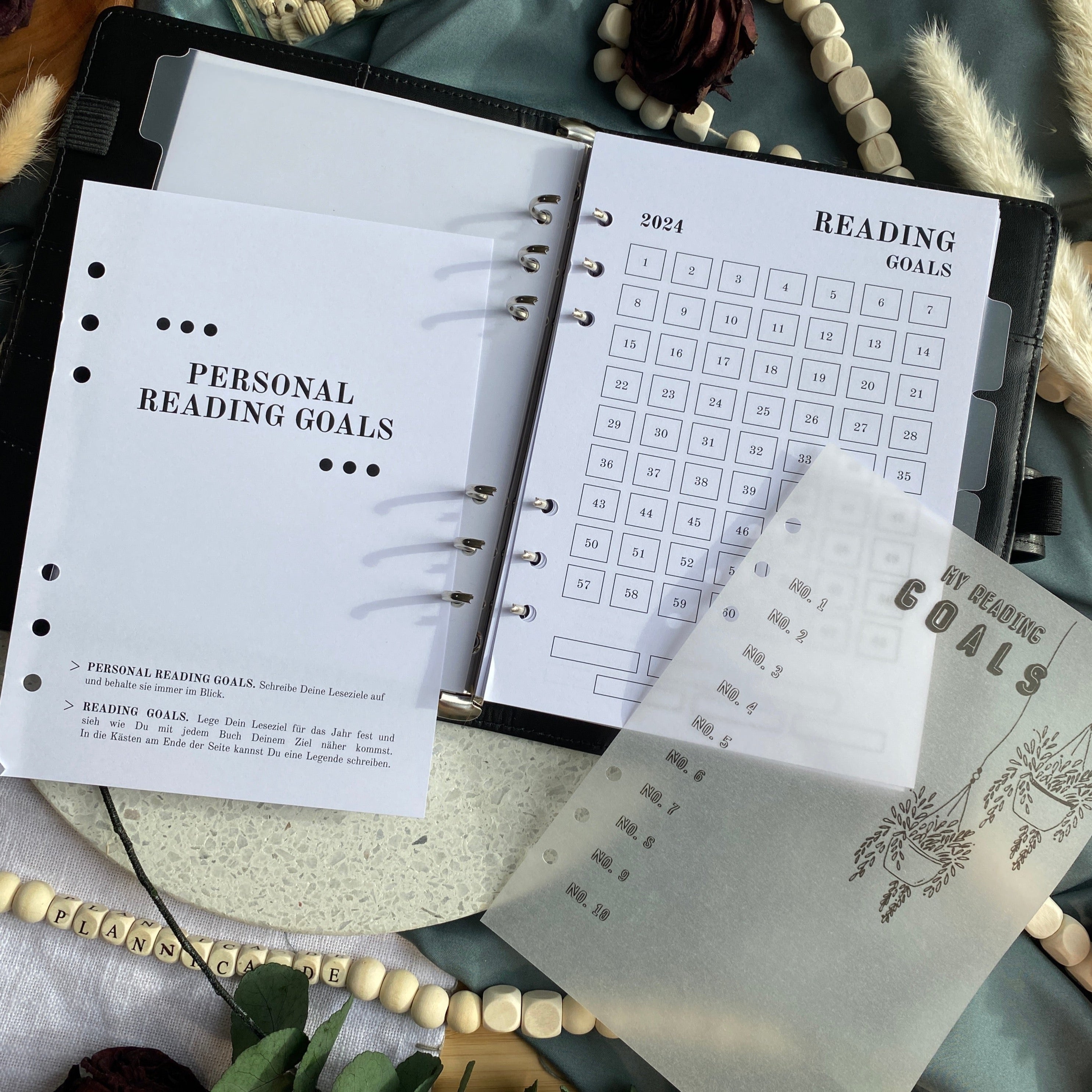 Reading Journal Komplett-Set