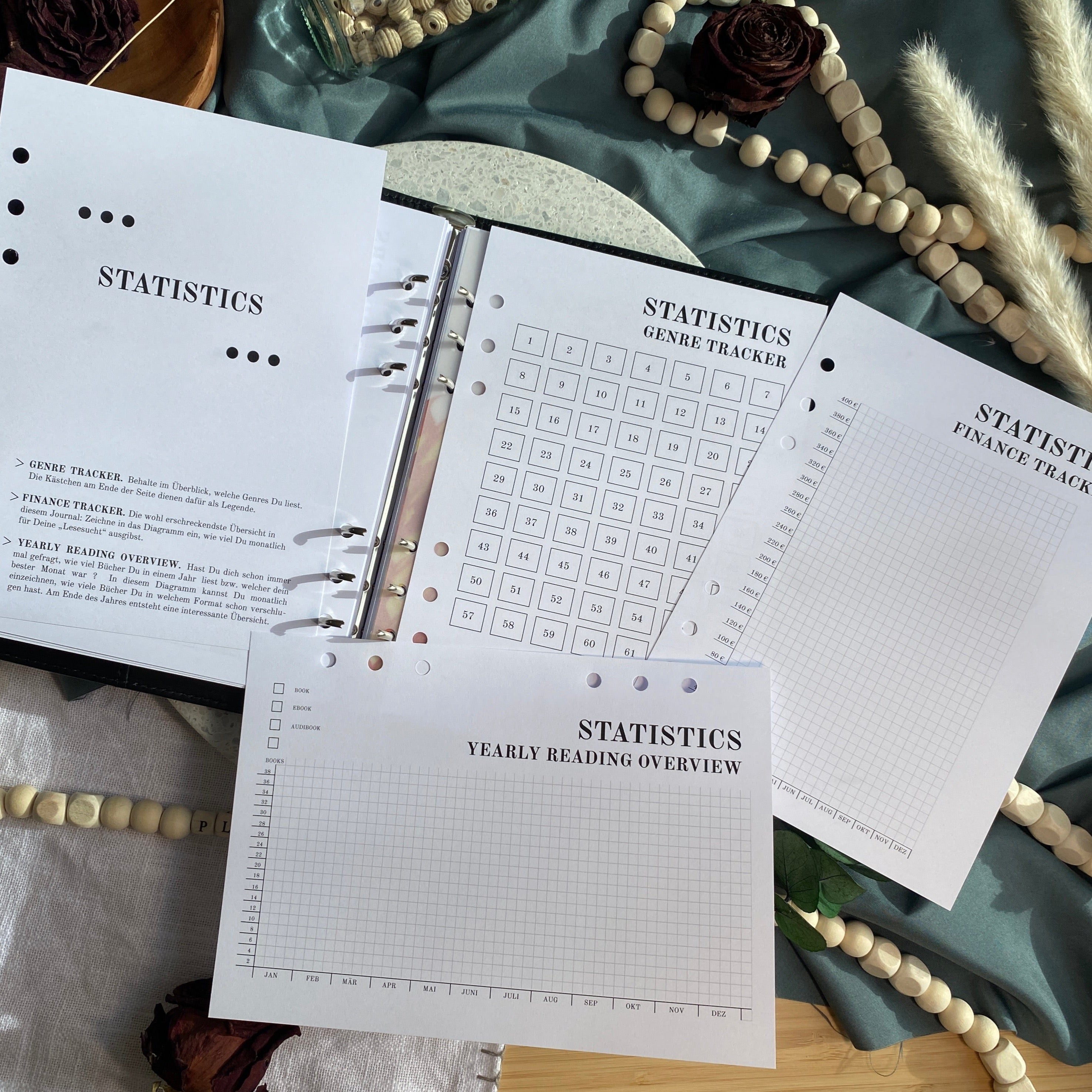 Reading Journal Komplett-Set