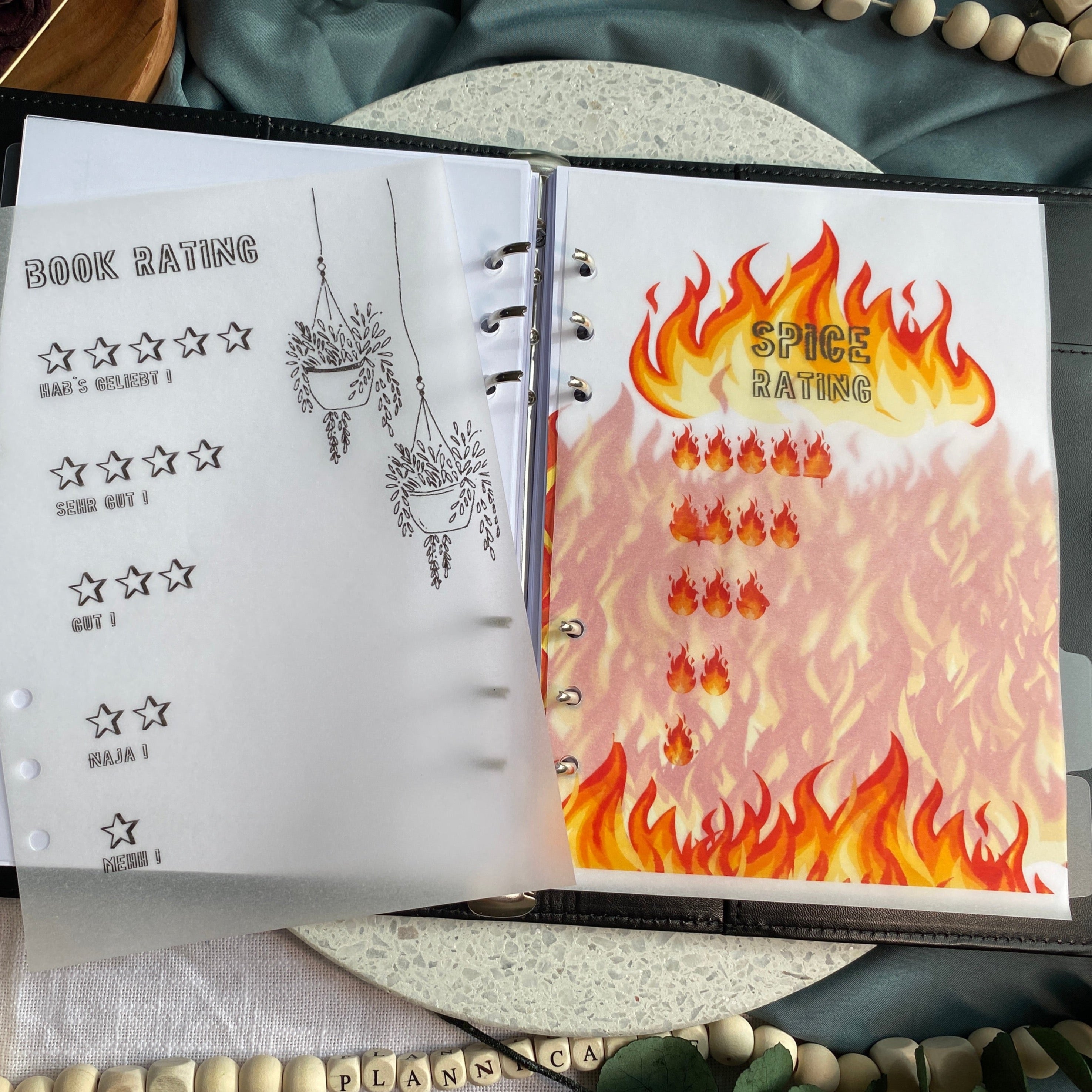 Reading Journal Komplett-Set