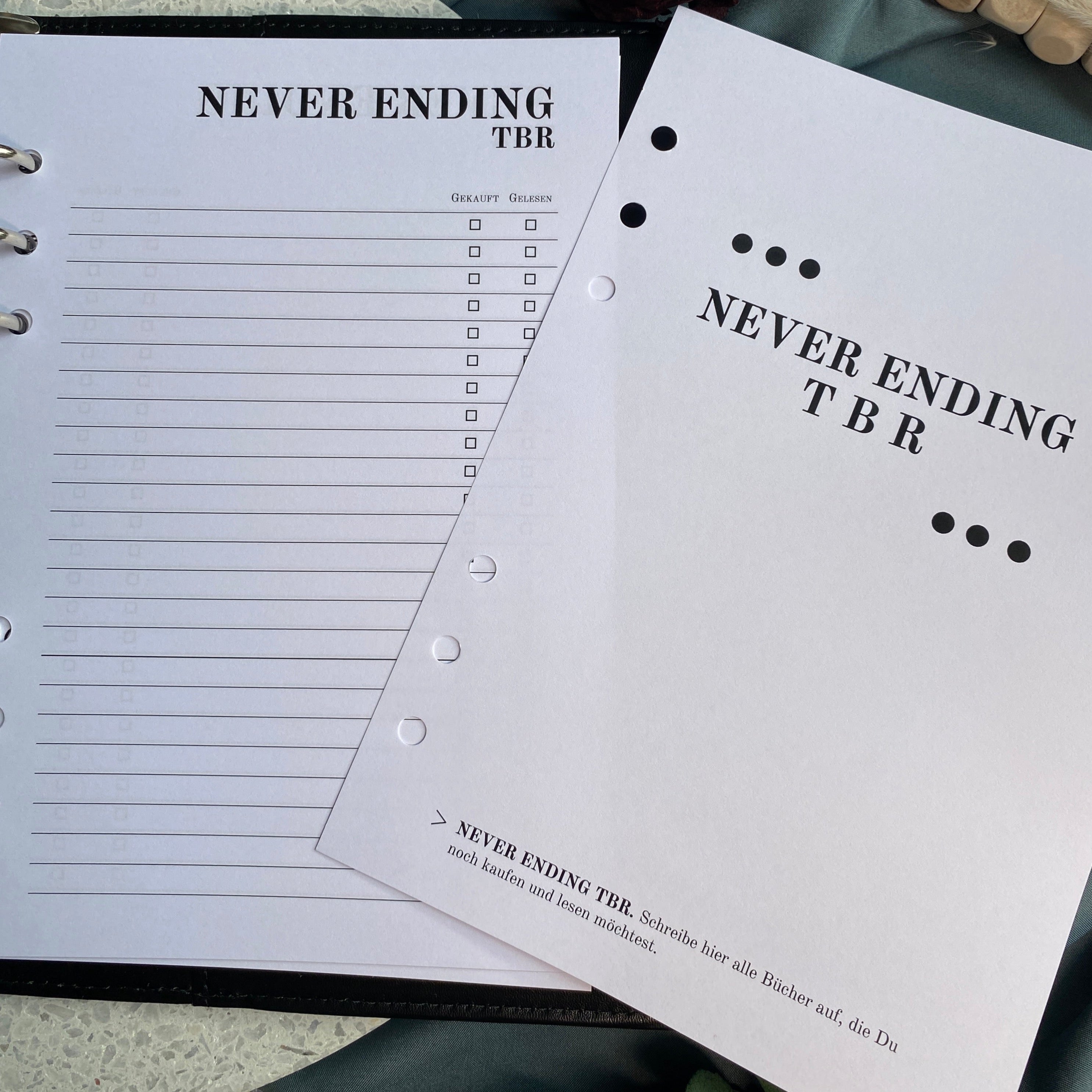 Reading Journal Komplett-Set