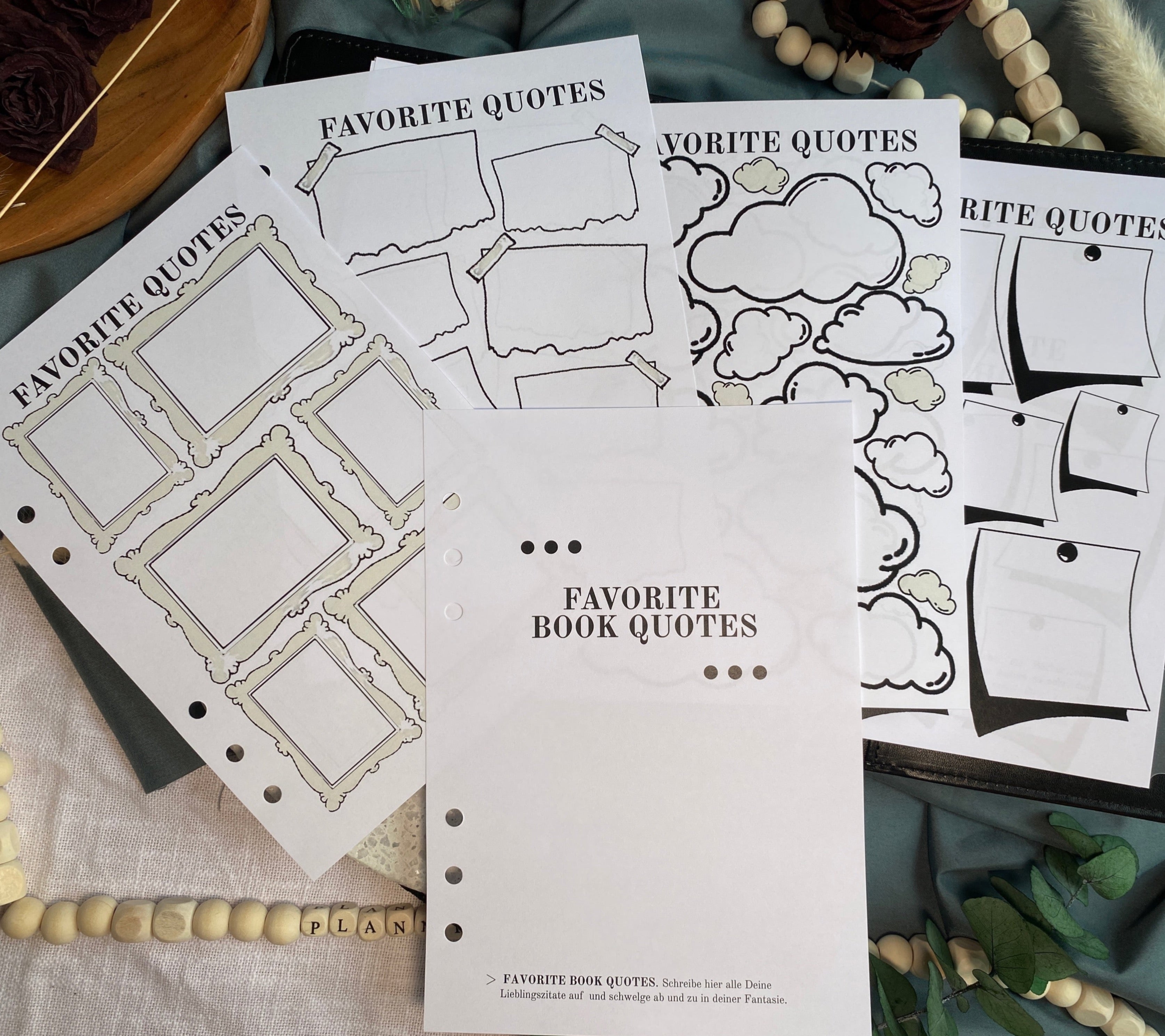 Reading Journal Komplett-Set