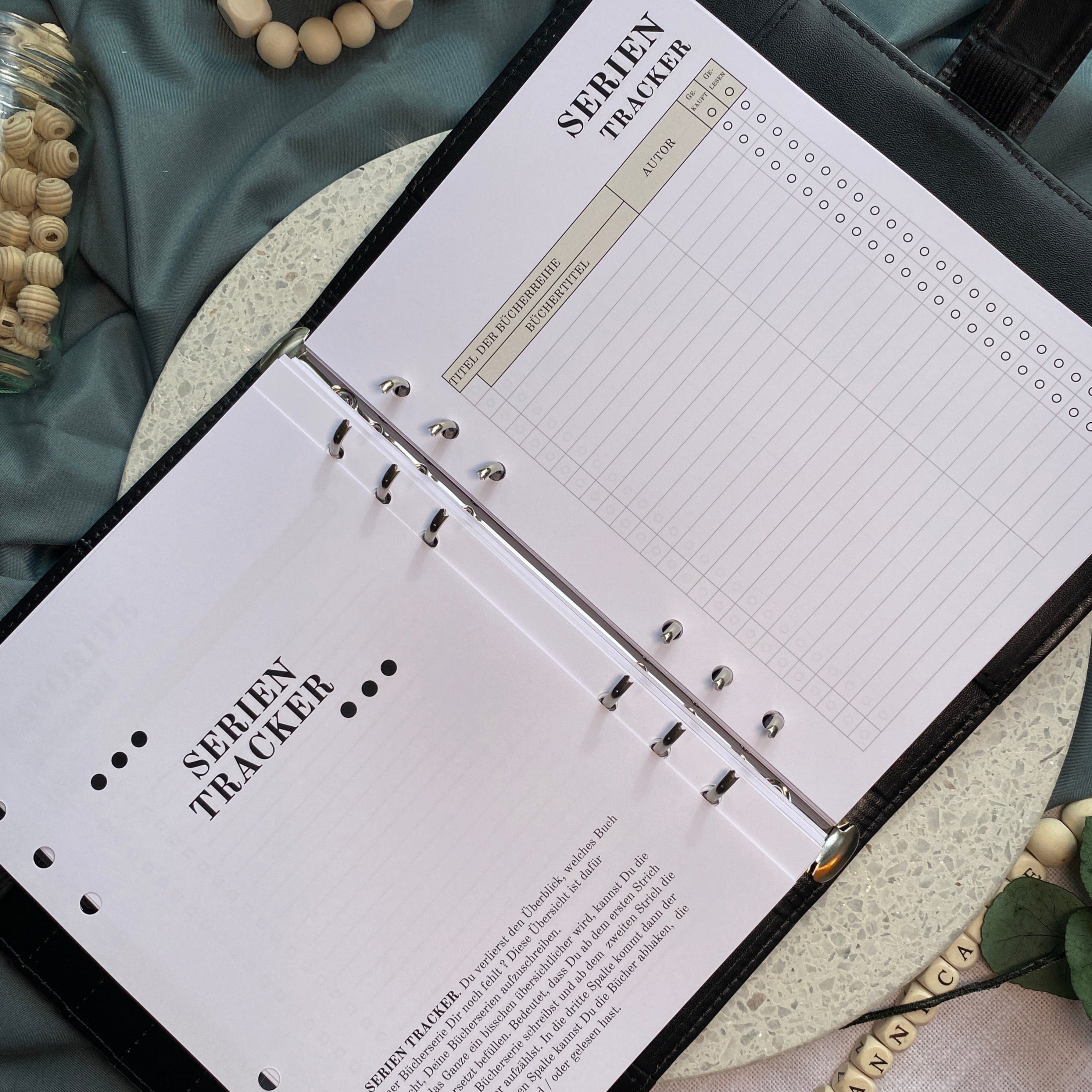 Reading Journal Komplett-Set