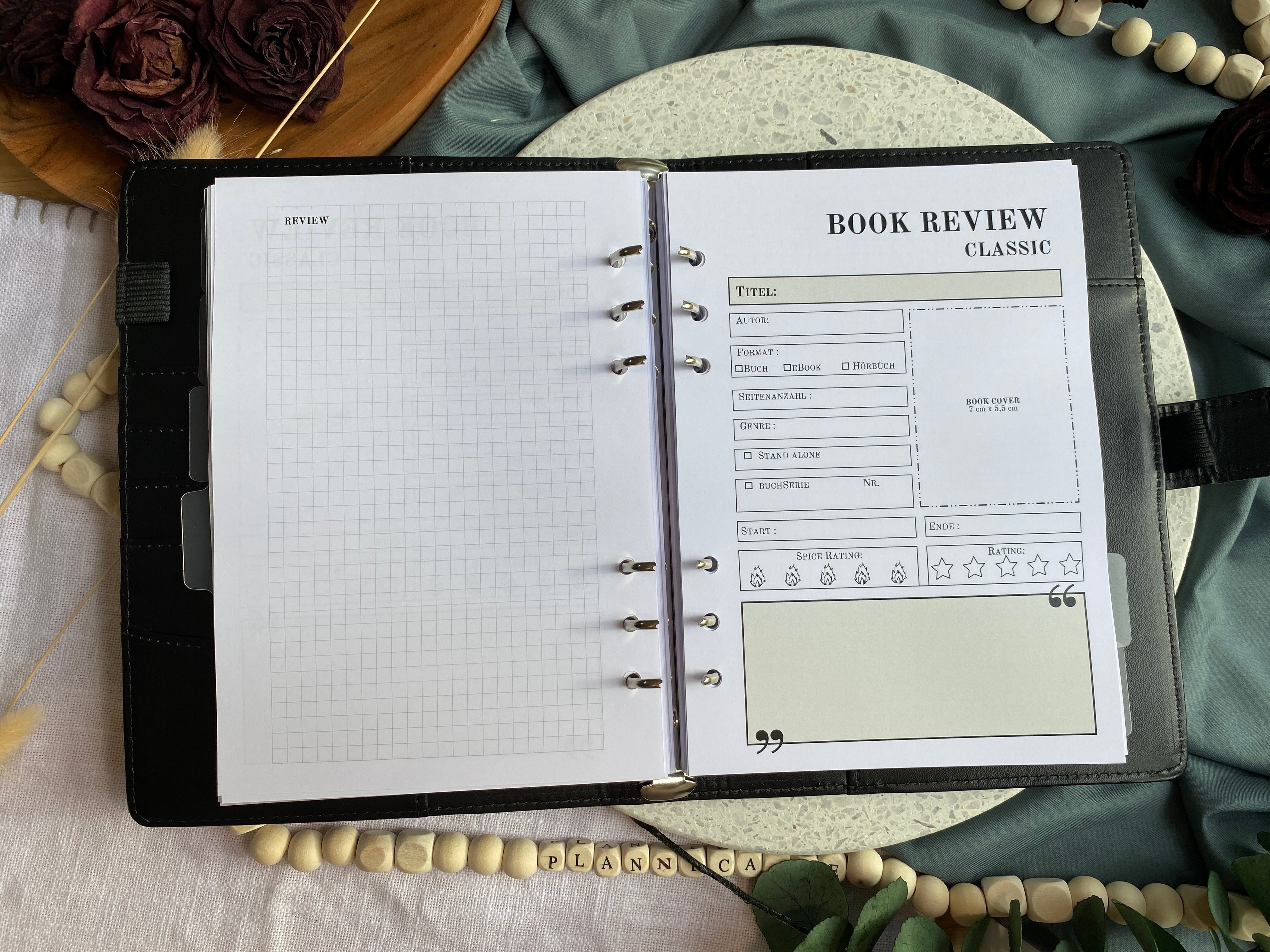 Reading Journal Komplett-Set