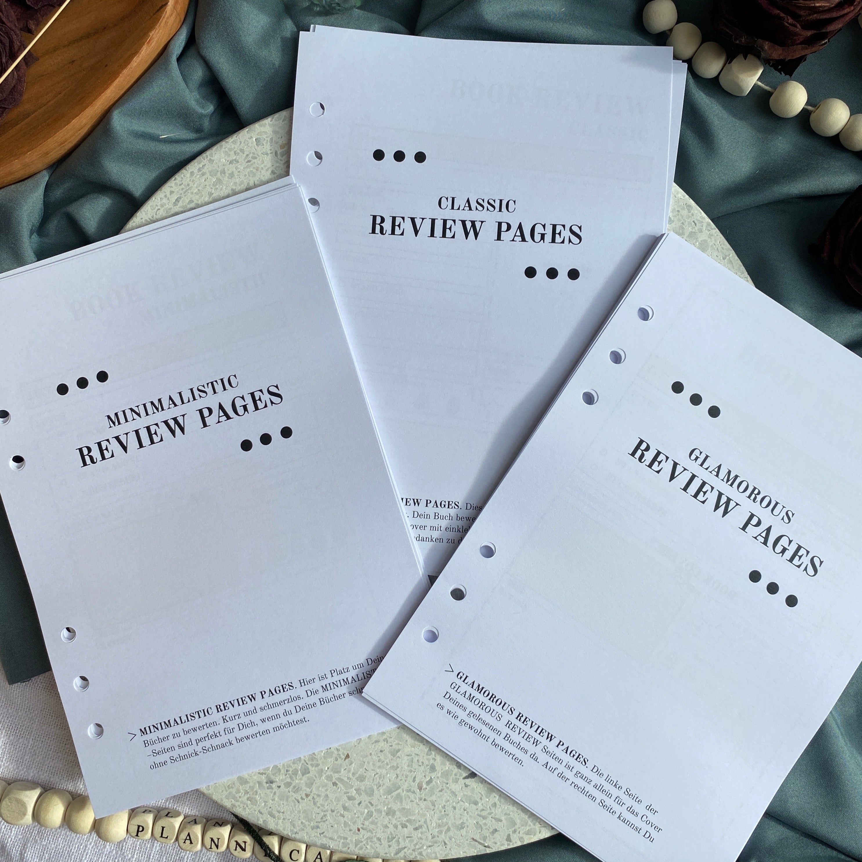 Reading Journal Komplett-Set