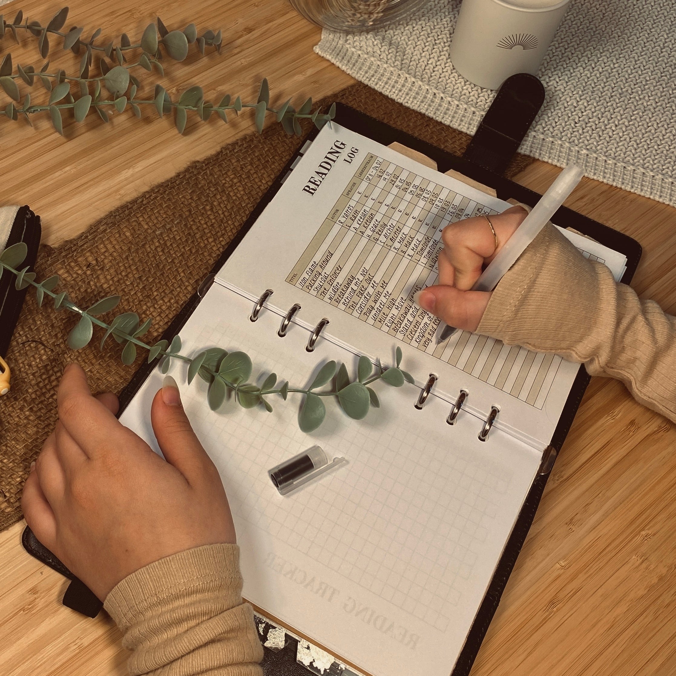 Reading Journal Komplett-Set