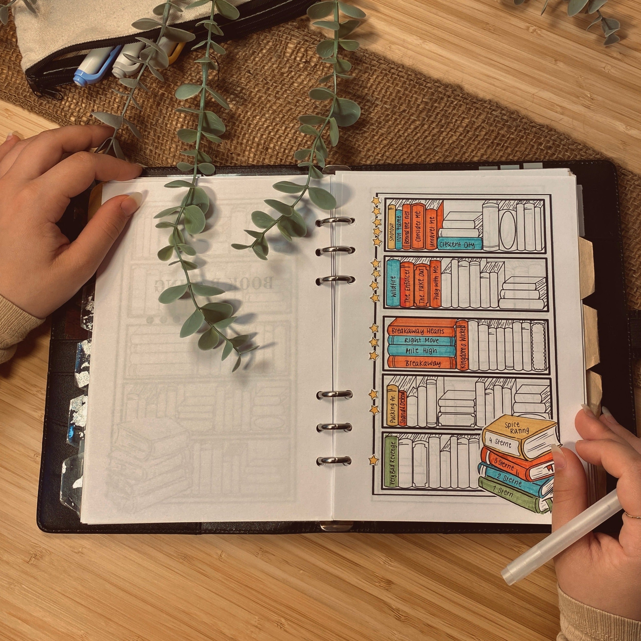 Reading Journal Komplett-Set