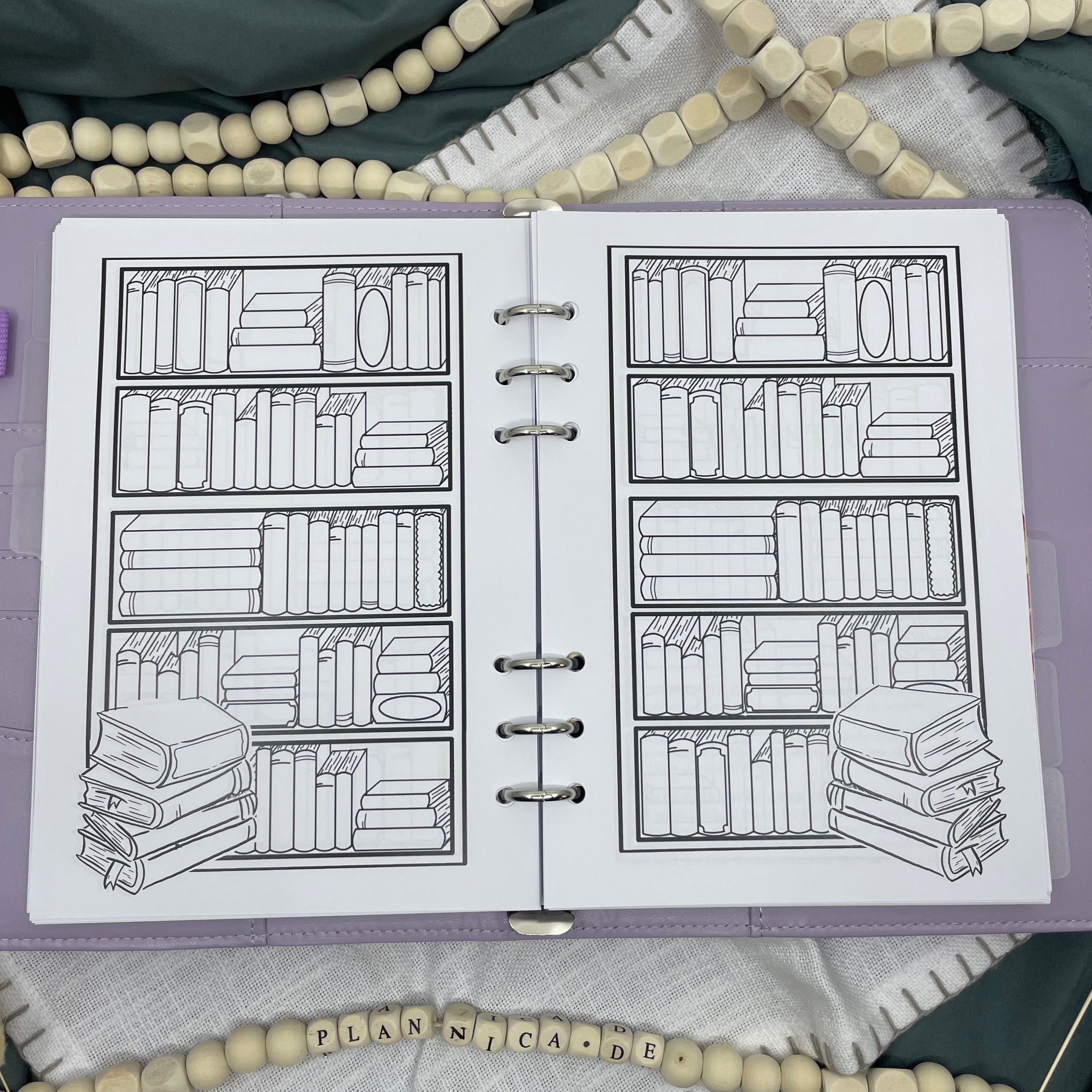 Einlagen Reading Journal