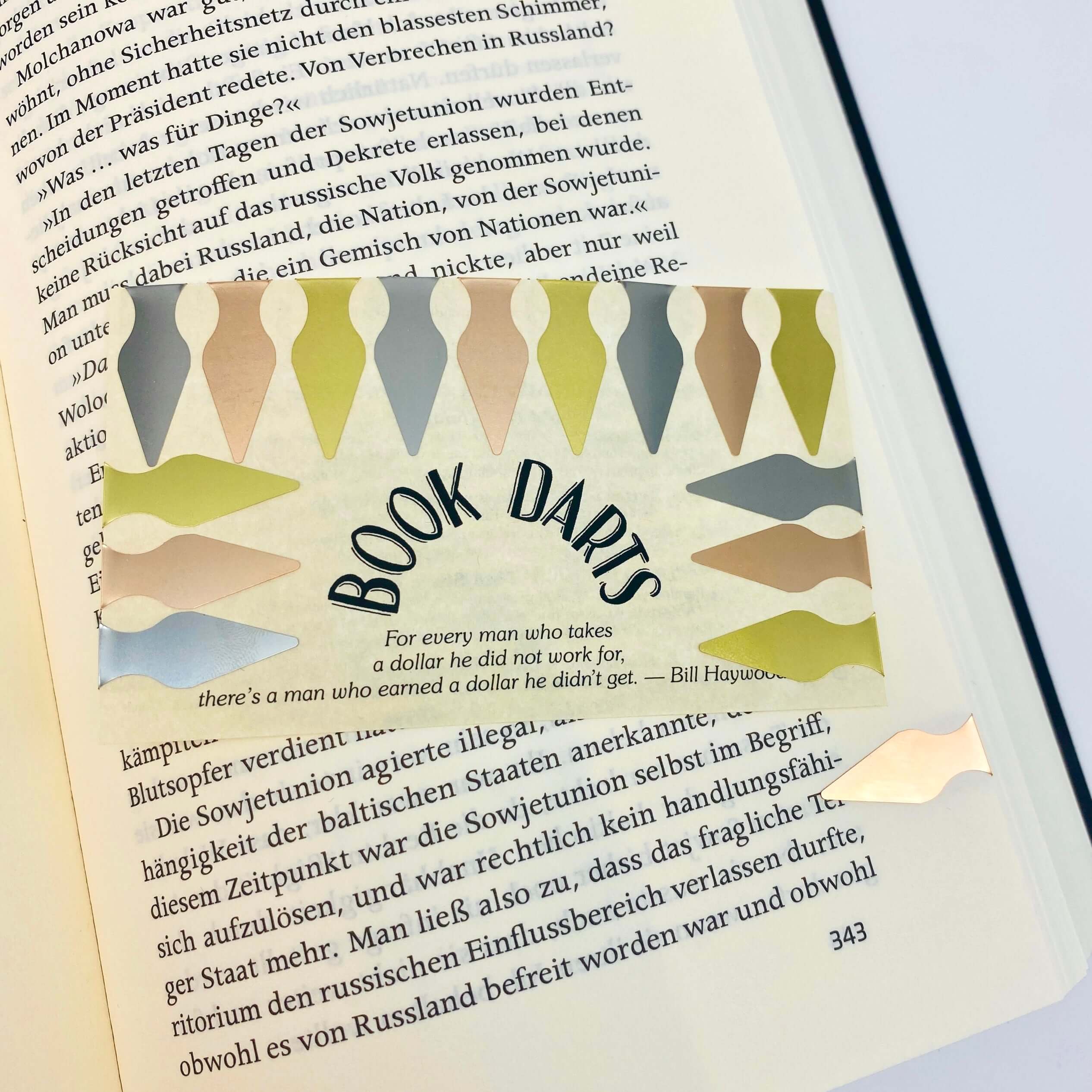Book Darts